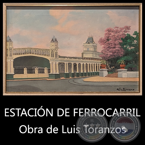 ESTACIN DEL FERROCARRIL - Obra de Luis Toranzos - c.1985